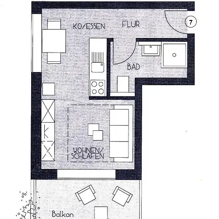Meeresloft 7 Apartment Norderney